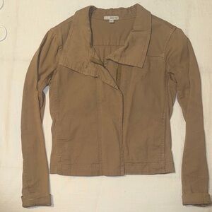 James Perse Lightweight Tan Women's Casual Jacket Size 2